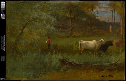 A Pastoral, 1882, George Inness