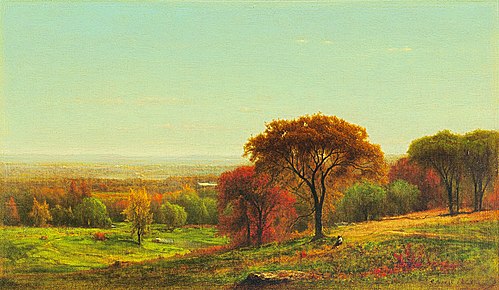 Across the Hudson Valley in the Foothills of the Catskills, 1868, George Inness