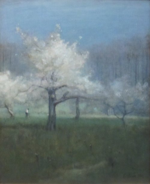 Pommiers en fleurs, 1883, George Inness