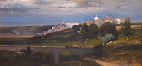 Ariccia, 1874, George Inness