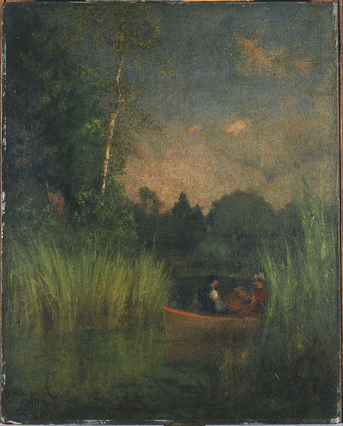 Dusk in the Rushes (Alexandria Bay), 1880, George Inness