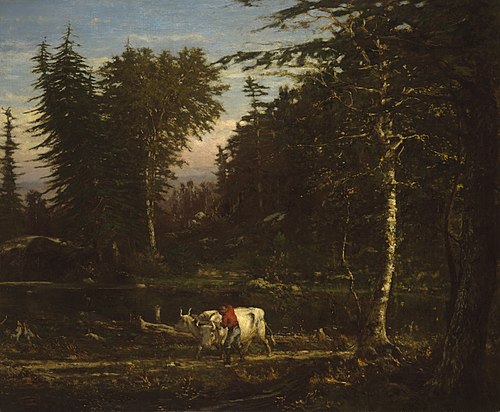 In the Adirondacks, 1862, George Inness
