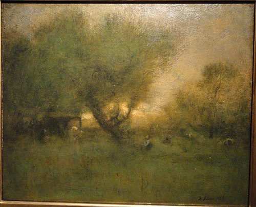 In the Gloaming, 1893, George Inness