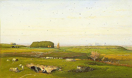 In the Roman Campagna, 1873, George Inness