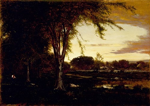 Paysage, 1866, George Inness