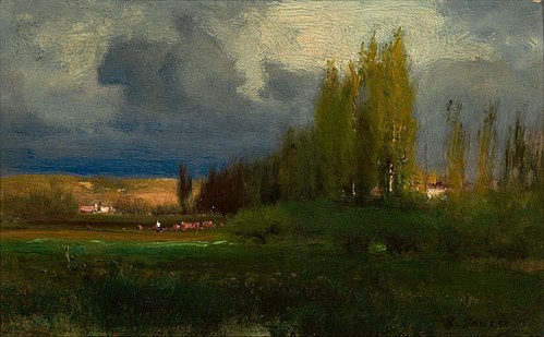 Landscape Study, 1876, George Inness