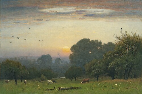 Matin, 1878, George Inness