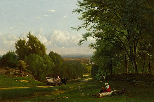Near Leeds, New York, 1869, George Inness