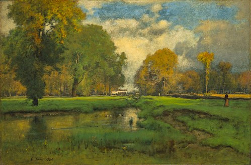 Octobre, 1882, George Inness