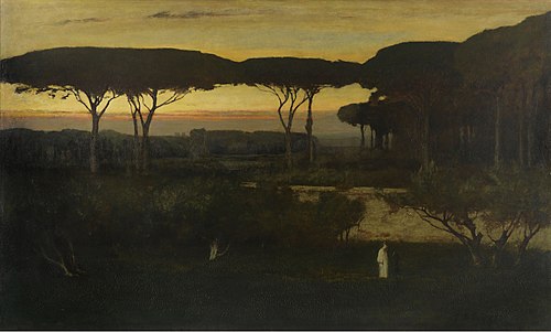The Monk, 1873, George Inness