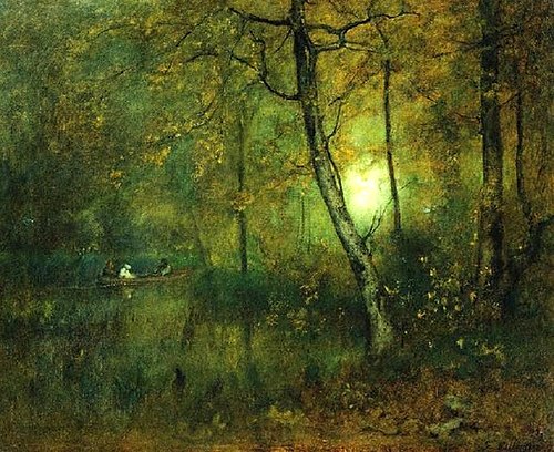 Pool in the Woods, 1892, George Inness
