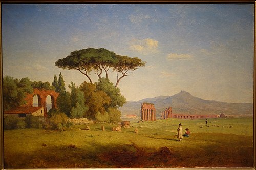 Roman Campagna, 1858, George Inness