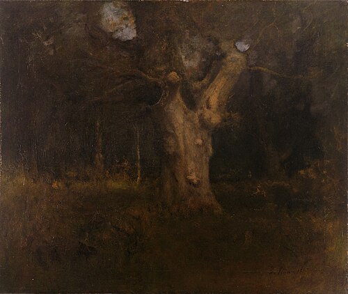 Royal Beech in New Forest, Lyndhurst, 1887, George Inness