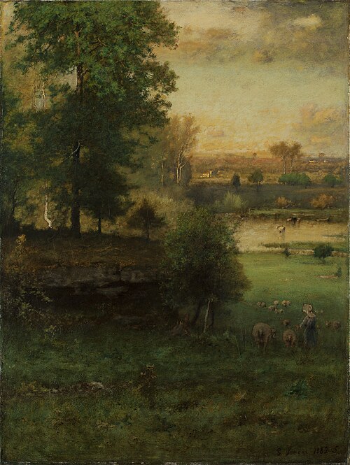 Scene at Durham, an Idyll, 1882, George Inness