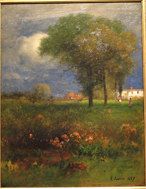 September Afternoon, 1887, George Inness