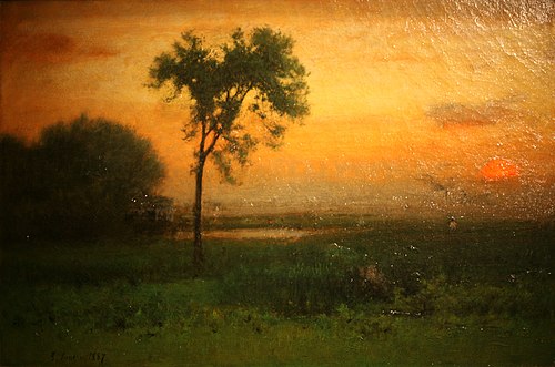 Sunrise, 1887, George Inness