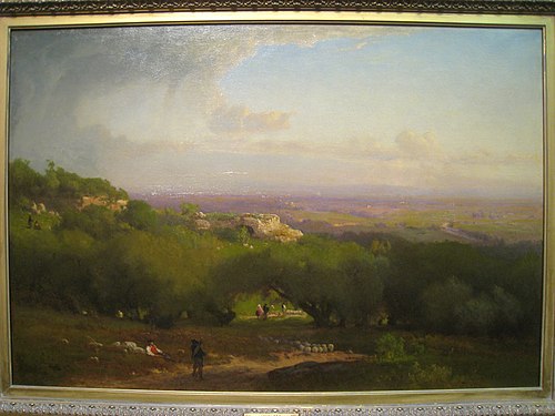 The Alban Hills, 1873, George Inness
