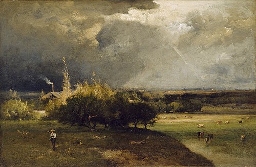 The Coming Storm, 1879, George Inness