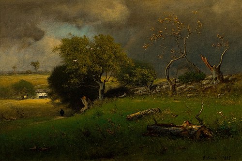 L'Orage, 1885, George Inness