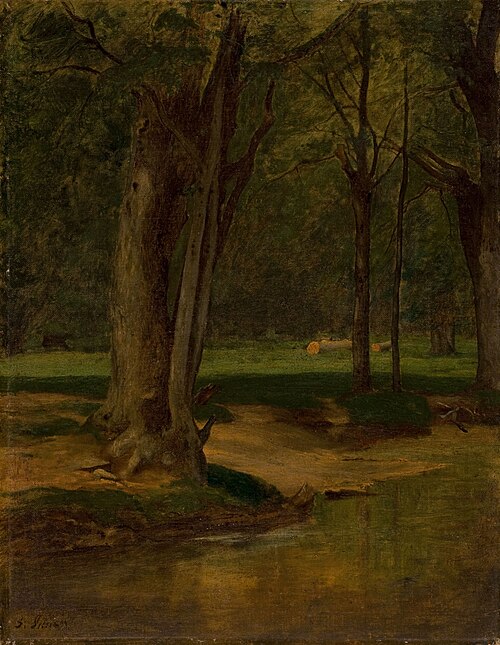 Trout Stream, North Conway, 1875, George Inness