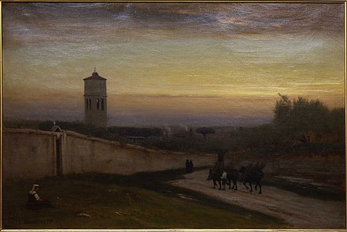 Twilight, 1875, George Inness
