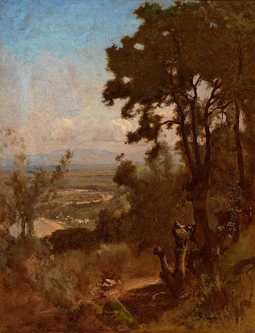 Valley Near Perugia, 1871, George Inness