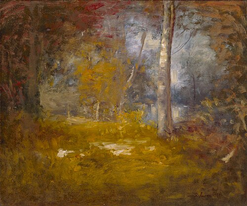 Woodland Pool, 1891, George Inness