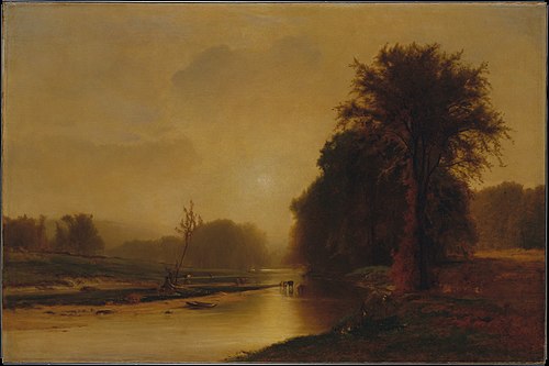 Autumn Meadows, 1869, George Inness