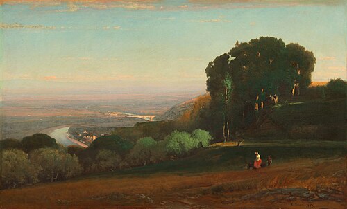 View of the Tiber near Perugia, 1873, George Inness