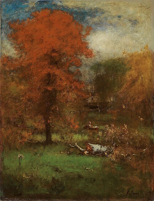 The Mill Pond, 1889, George Inness