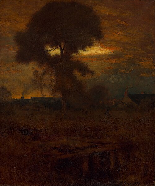 Afterglow, 1893, George Inness