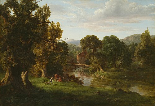 The Old Mill, 1849, George Inness