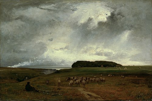 The Storm, 1876, George Inness