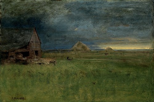 The Lonely Farm, Nantucket, 1892, George Inness