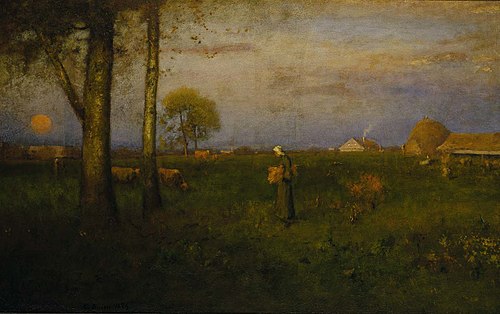 Sundown, 1884, George Inness