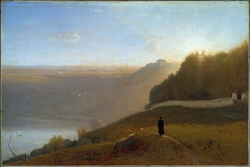 Lake Nemi, 1872, George Inness