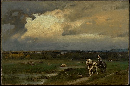 Hazy Morning, 1875, George Inness