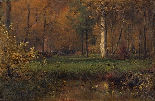 Landscape with Yellow Bush, 1885, George Inness