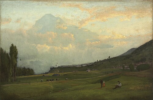 Valley of Cadore, Italy, 1873, George Inness