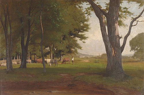 Summer Landscape, 1876, George Inness