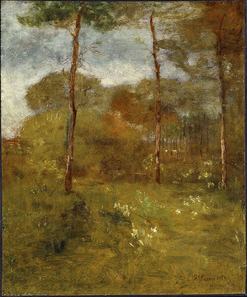 Orange Road, Tarpon Springs, , George Inness