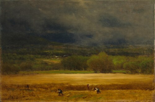 The Wheat Field, 1876, George Inness