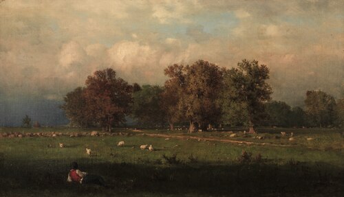Durham, Connecticut, 1858, George Inness