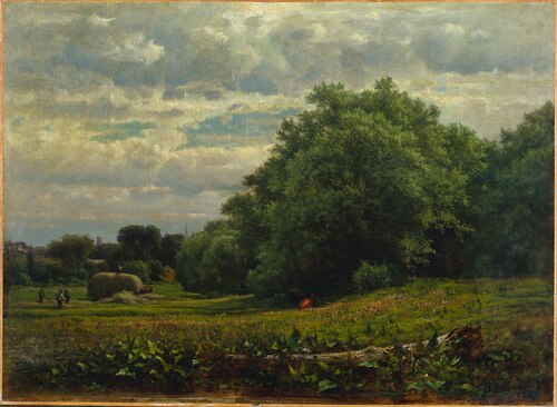 Harvest Time, 1864, George Inness