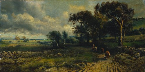 Fleecy Clouds, 1881, George Inness