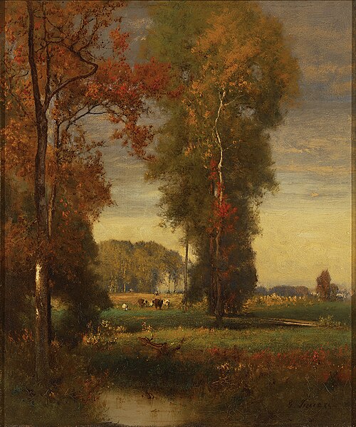 Autumn, , George Inness