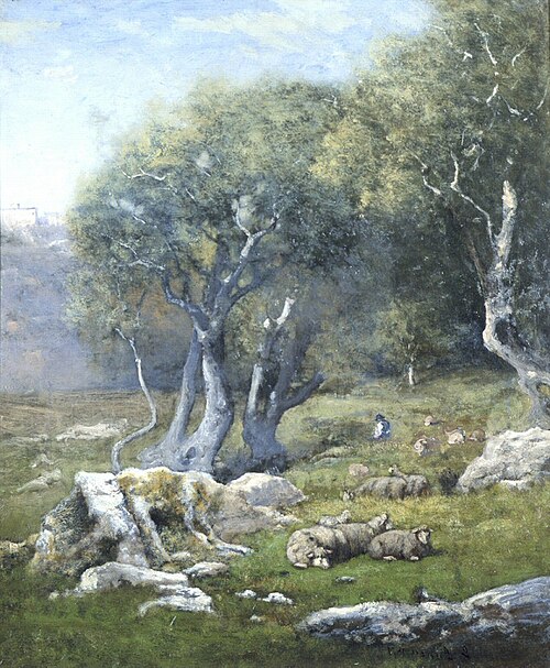 Tivoli, Italy, 1871, George Inness