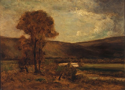 Autumn Scene, 1875, George Inness