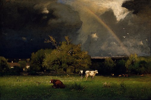 The Rainbow, 1878, George Inness