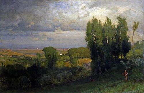 The Olives, 1873, George Inness